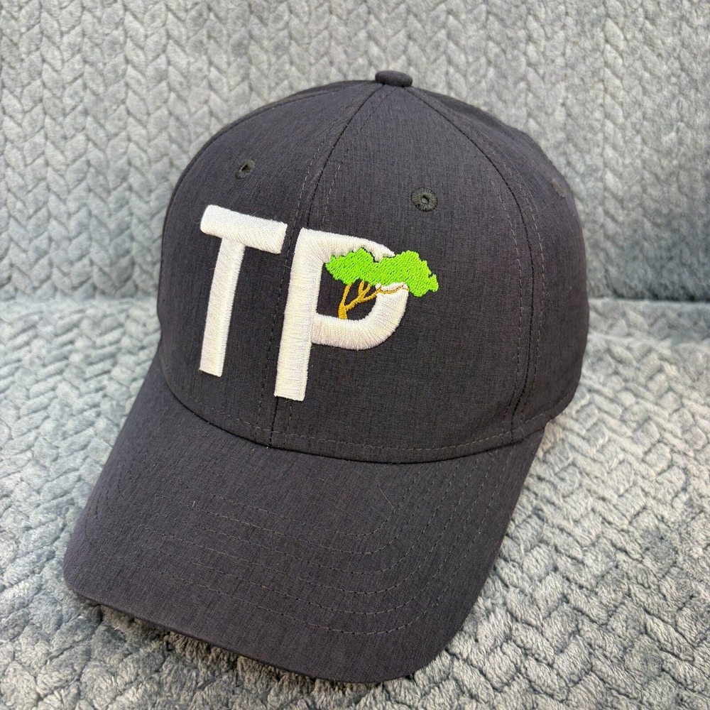 Legendary Headwear TP Tree Logo Snapback Hat Gray Polyester Spandex Cap